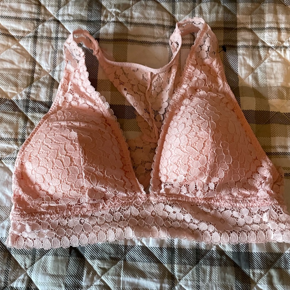 Pink bralette